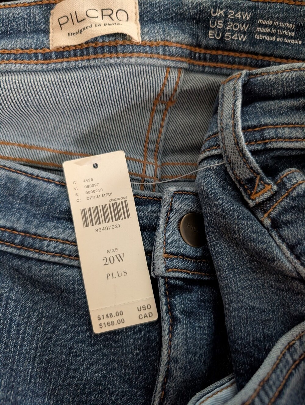 Pilcro Plus Size Jeans *20W * NWT - Picture 2 of 3